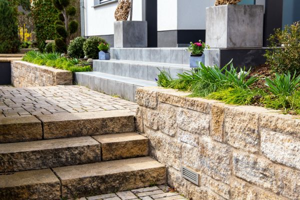 Stone Step Replacement in Spokane