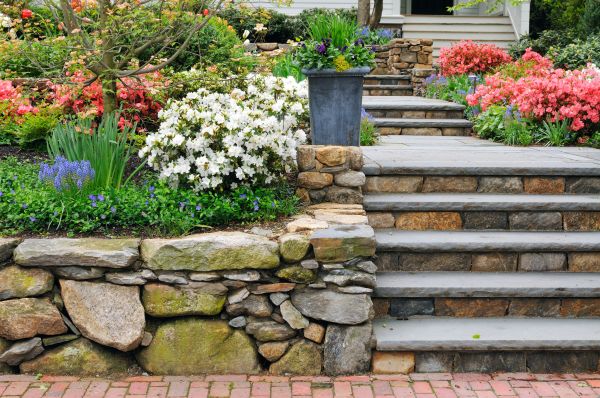 Stone Stairs Repair in Spokane