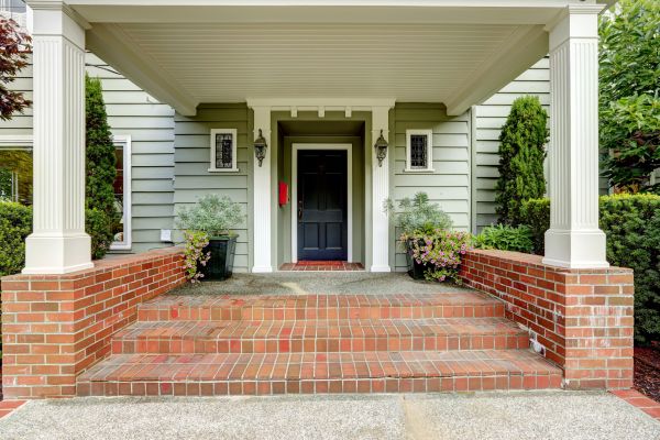 Front Porch Masonry Repair in Spokane