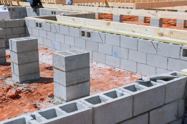 Cement Block Installation in Spokane