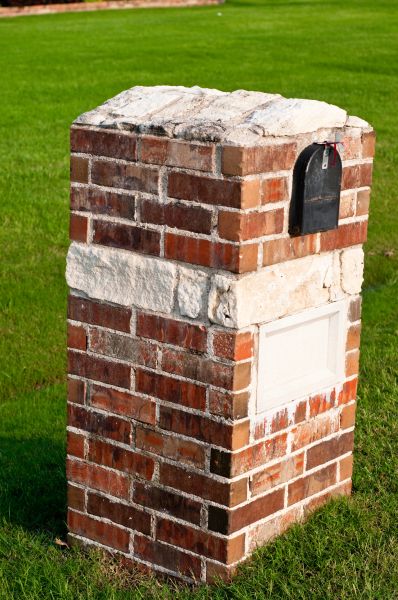 Brick Mailbox Installation in Spokane