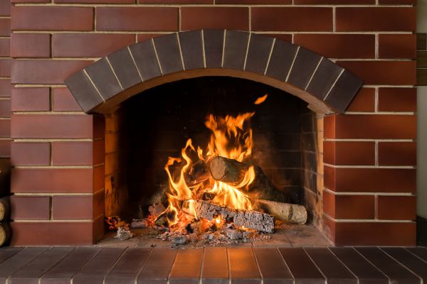 Brick Hearth Installation in Spokane