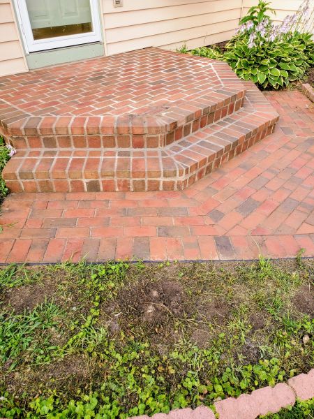 Brick Stoop Repair in Spokane